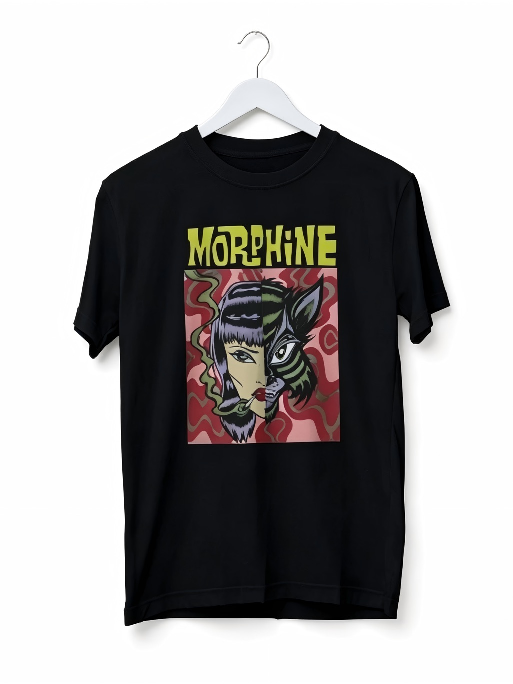 New Morphine Band Graphic Print Womens Mens T-Shirt Unisex